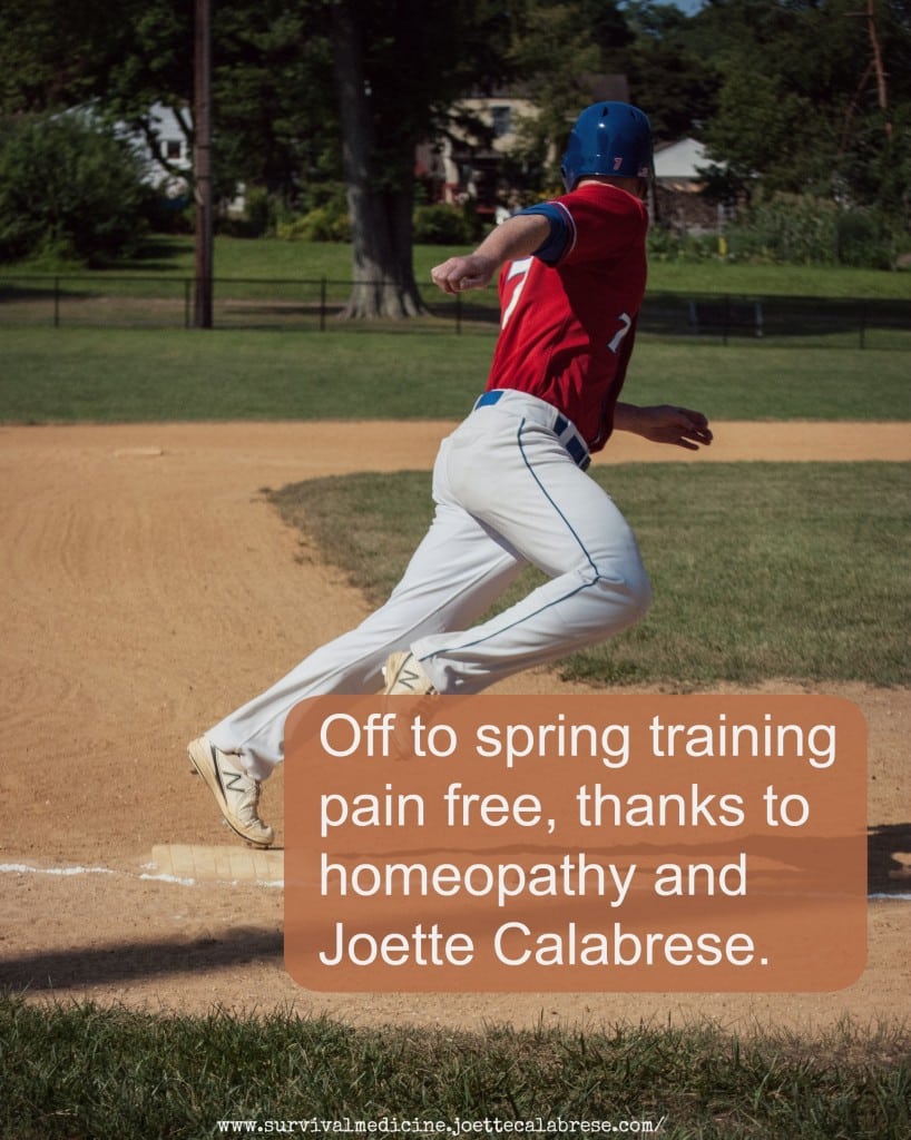 Professional Athletes and Homeopathy Professional Athletes and Homeopathy